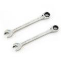 Full Polish Double Ratcheting Wrench 13MM For Automobile Repairs